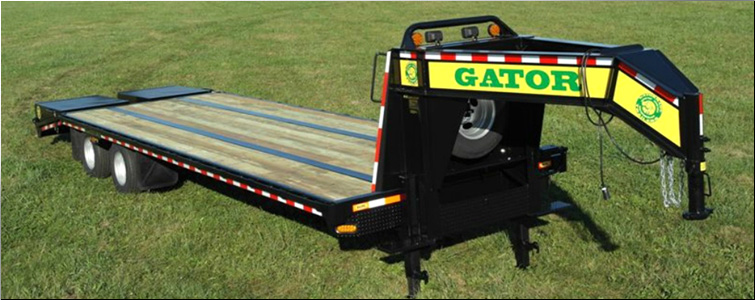 GOOSENECK TRAILER 30ft tandem dual - all heavy-duty equipment trailers special priced  Clark County, Ohio