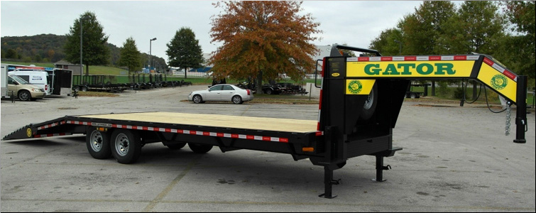 Gooseneck flat bed trailer for sale14k  Clark County, Ohio